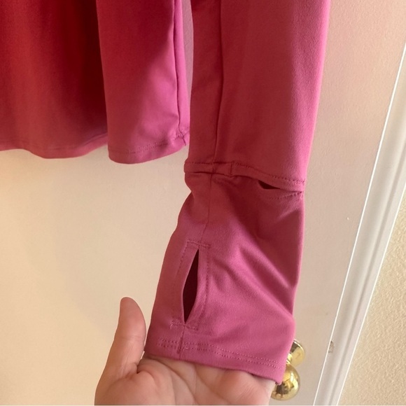 Under Armour Women's Qlifier Run 2 Half Zip Running Pink Jacket L - Picture 10 of 13